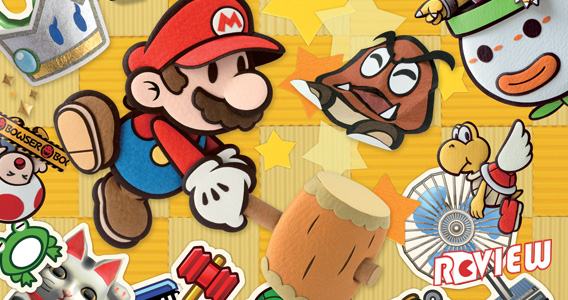 Review Paper Mario Sticker Star